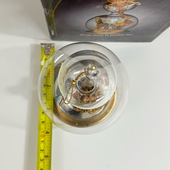 Fontanini Blown Glass Ornament Holy Family 56187 Nativity 1995 7" Tree Design - Picture 7 of 16